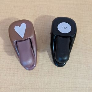 EK Success Heart and circle paper shaper punches